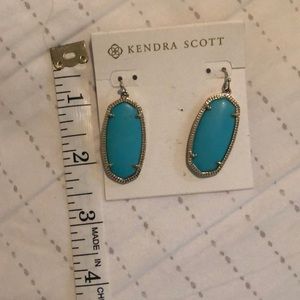 Kendra Scott Jewelry - Kendra Scott Turquoise & Gold Elle Earrings Kendra Scott Jewelry - Kendra Scott Turquoise & Gold Elle Earrings